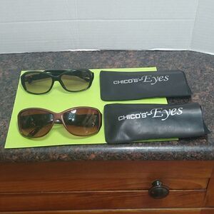 2 Pairs of Chico's Sunglasses...NEW